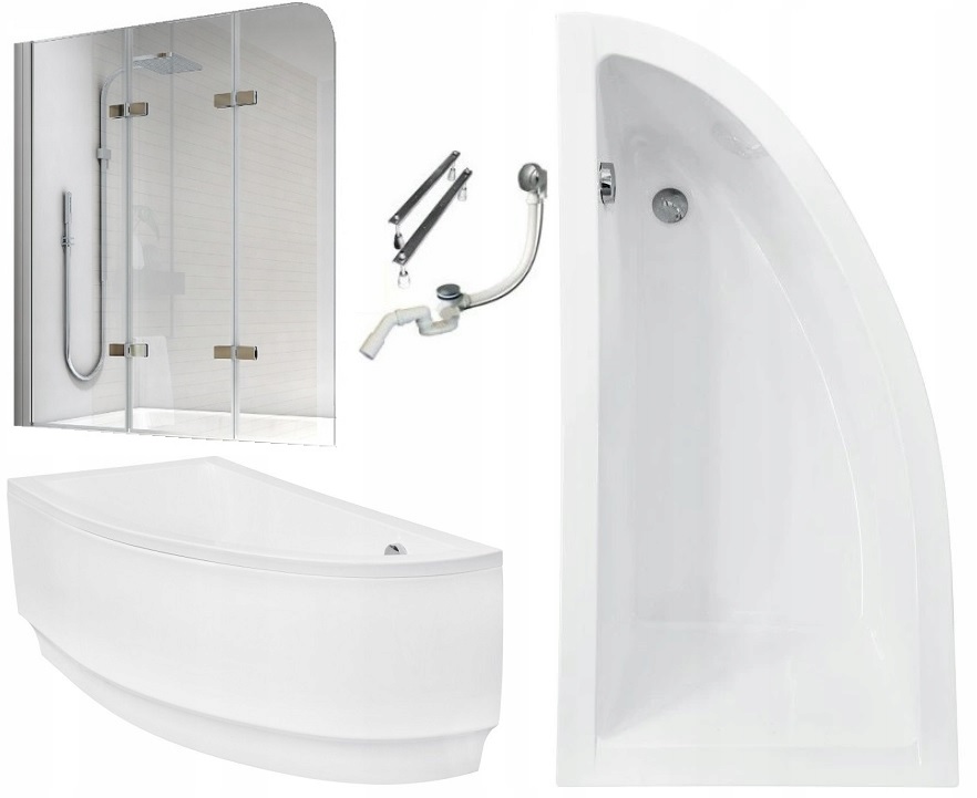 Vaňa - ROCA ARIANE 165X75 Oddelená vaňa A248470000