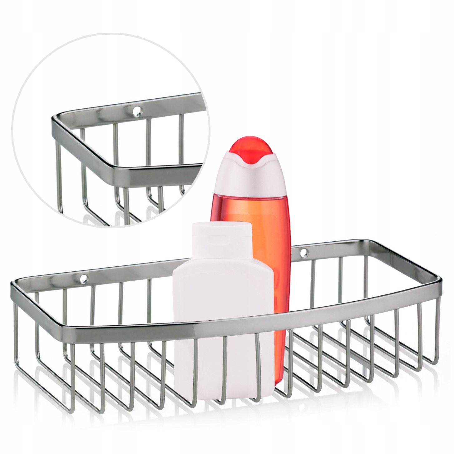 Kela Kúpeľňa Kúpeľňa Organizer Stainless Steel