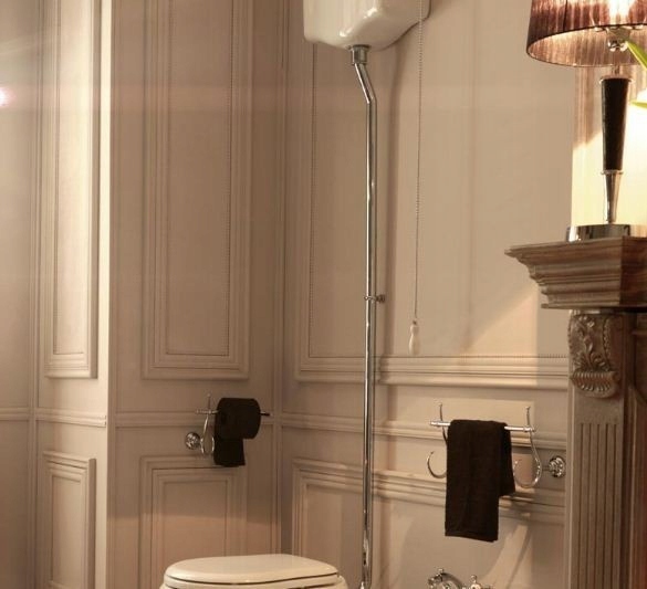 Kerasan retro dlhé potrubie pre cistern 757390