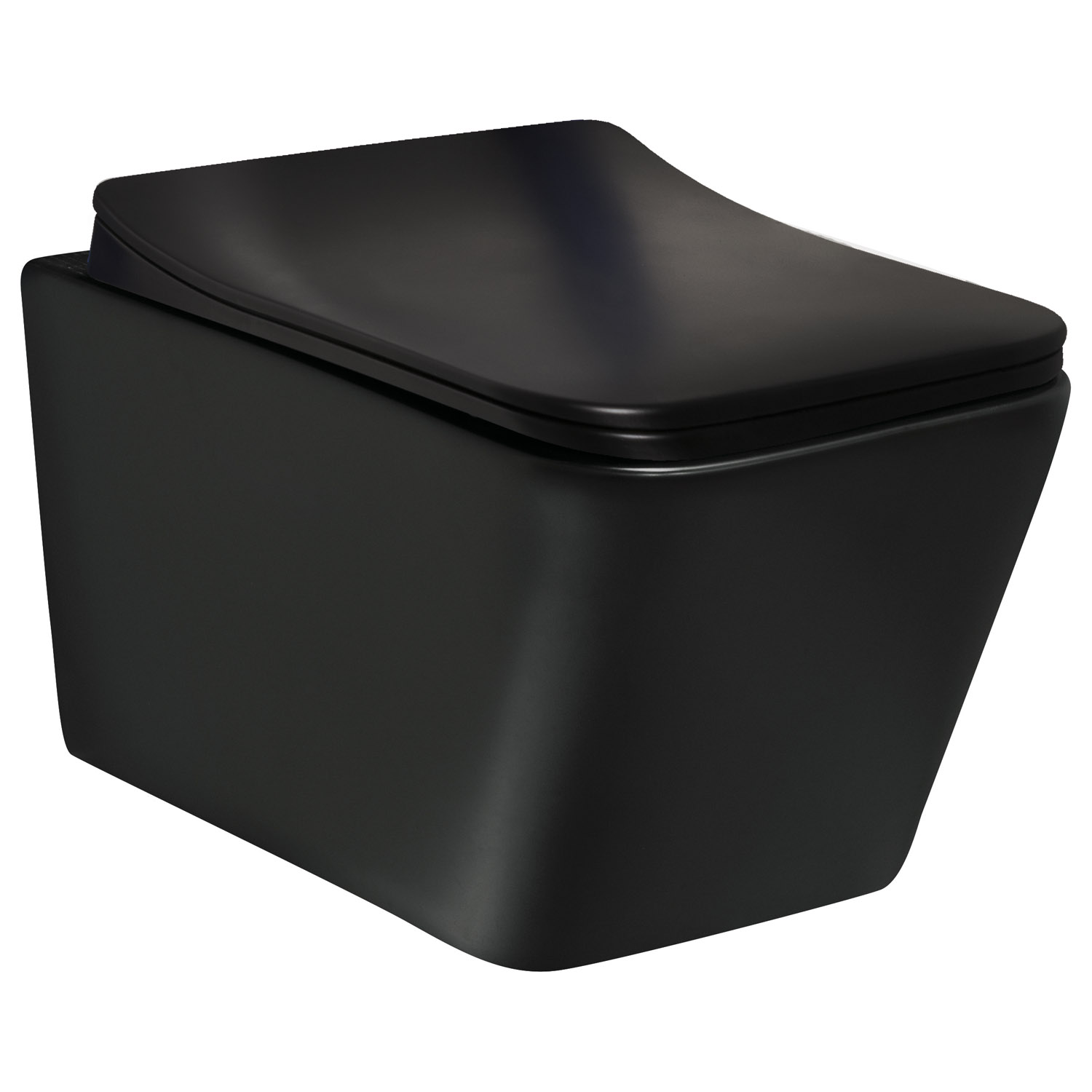WC misa - Keramická misa Kerra Tinos BLM 51 cm+čierna doska