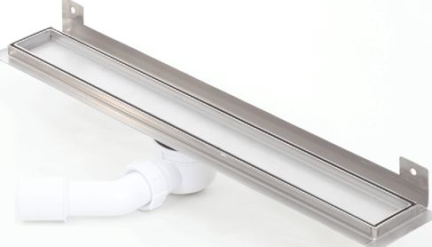 Sprchový žľab odtok - Kesmet lineárna 120 cm stena pre tanier