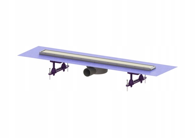 Sprchový žľab odtok - Kessel linearis kompaktné 750 mm lana
