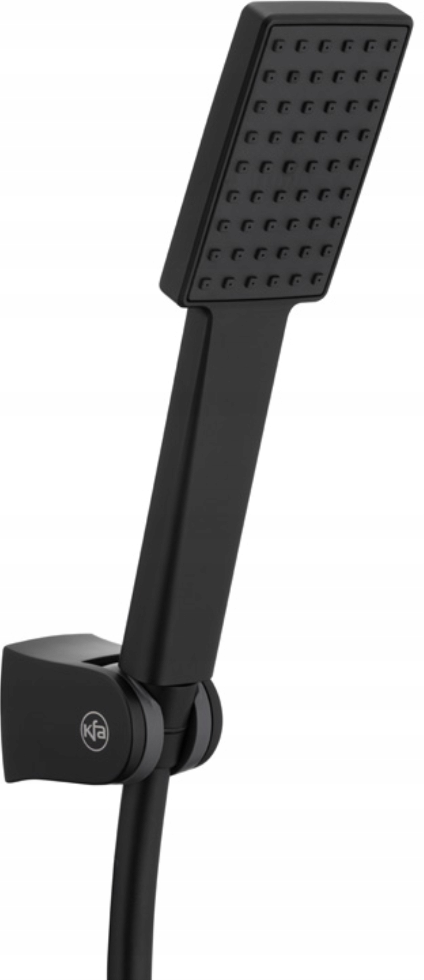 Sprchová hlavica - KFA Logon Black Square Sprchy Set