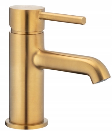 Vodovodná umyvadlová batéria - KFA Mosa stojaca faucet, zlatá kefa