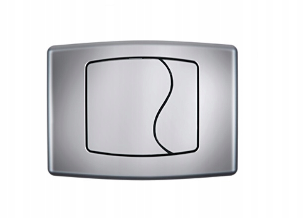 Splachovacie WC tlačítko -  Tlačidlo KK-POL Chrome M03 (SPP359)
