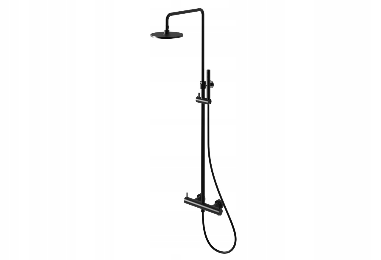 Dažďová sprcha 25 cm police + termostatická batéria