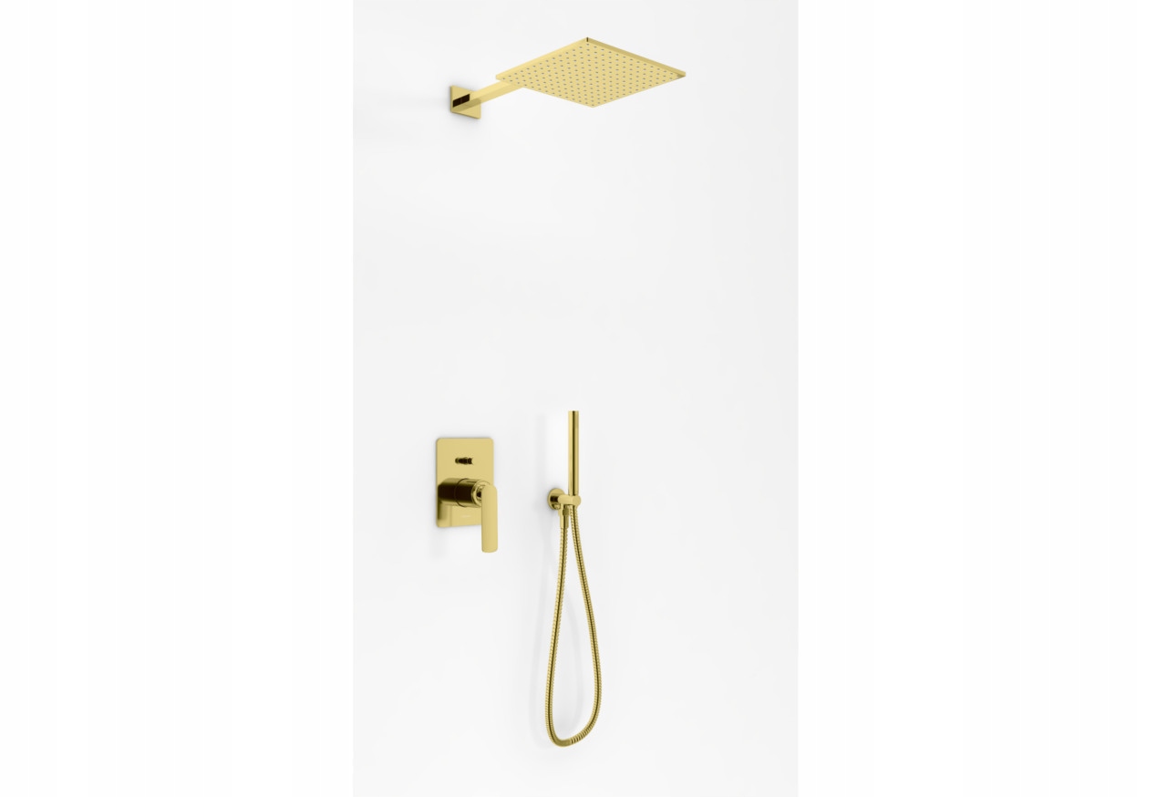 Kohlman Experience Gold Set s dažďovou sprchou 30 cm