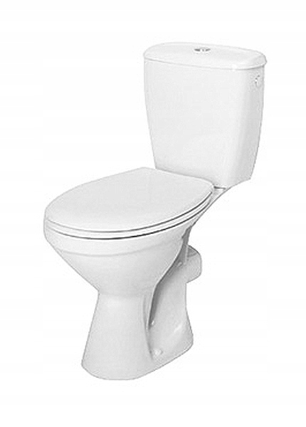 WC misa - Circle idol toaleta toaleta kompaktný lievik biely