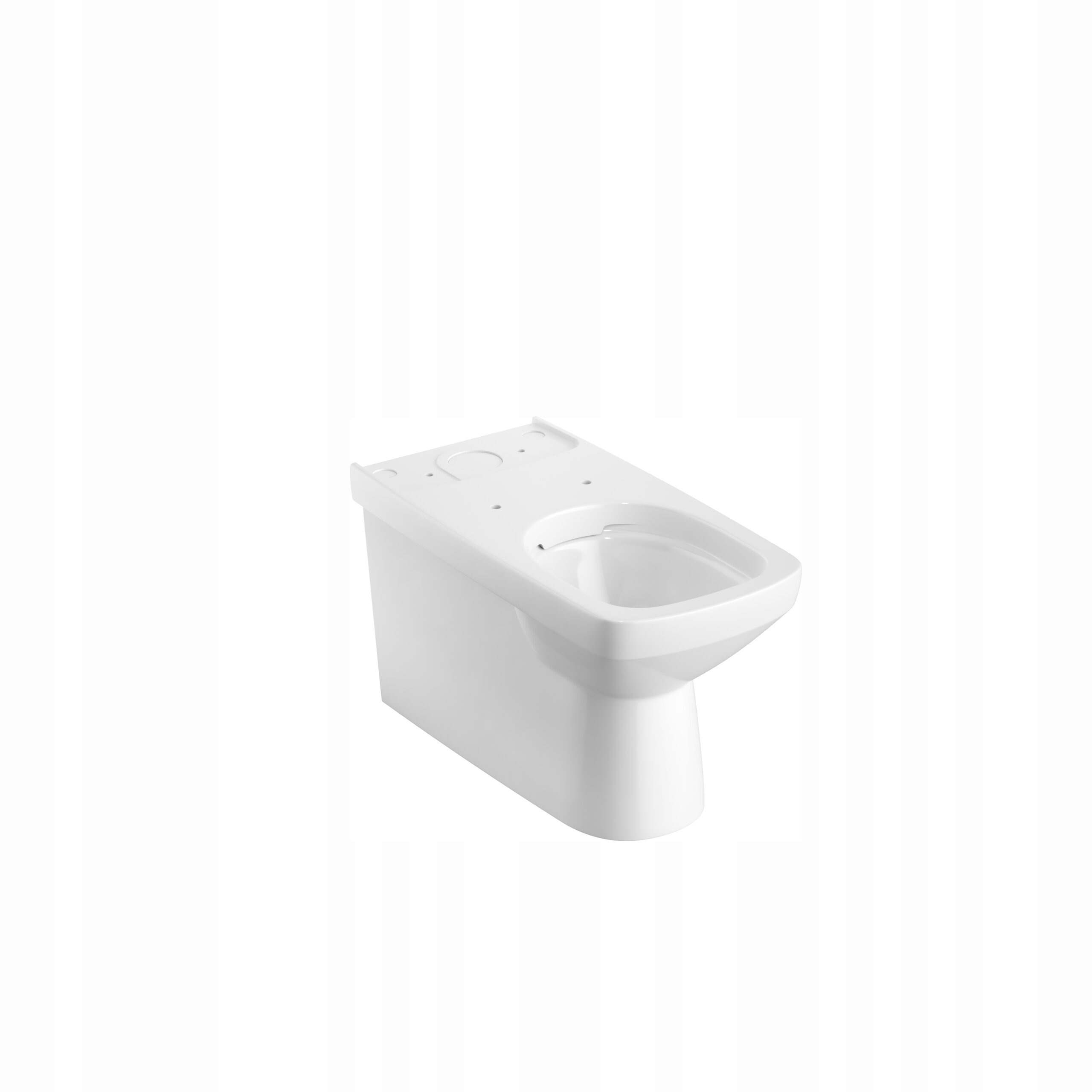 WC misa - CIRCLE BOWL KOMPAKTNÁ OBRÁŽKA BEZ OBRÁBKU OBDŽNÍKOVÝ P