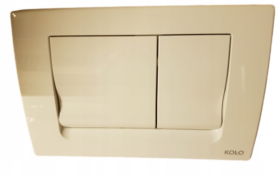 Circle Slim Rinse Tlačidlo 94130001 White