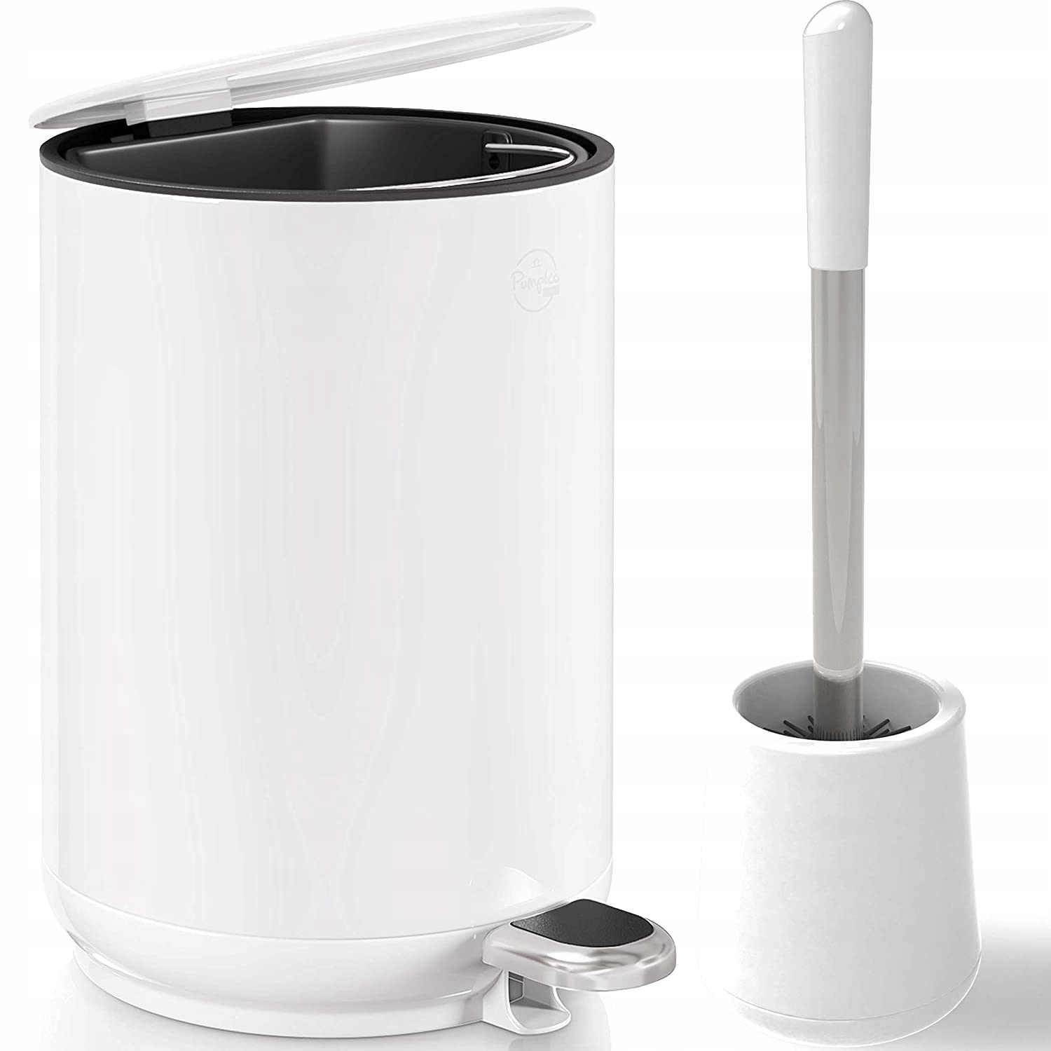 Odpadkový kôš do kúpelne -  KOMBI BOX 4 l nerezový odpadkový kôš