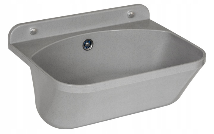 Kuchynský drez - Ekonomická komora 46x36 Svetelná žula so sifónom