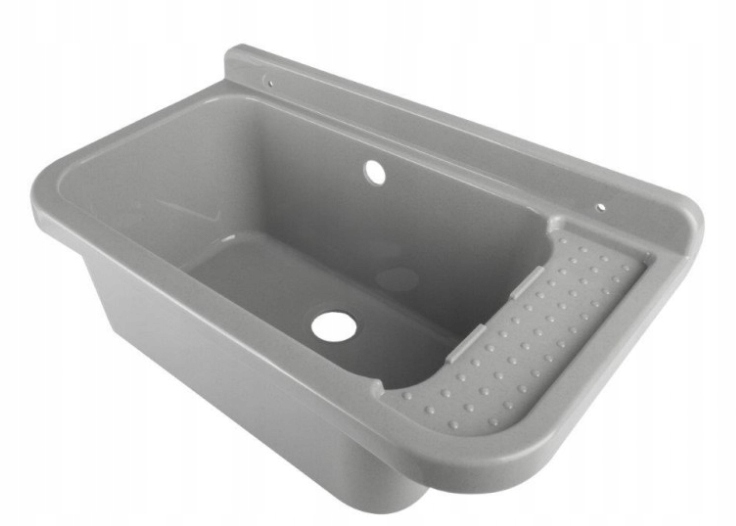Kuchynský drez - Šedá komora 50x34x21 Hydroland