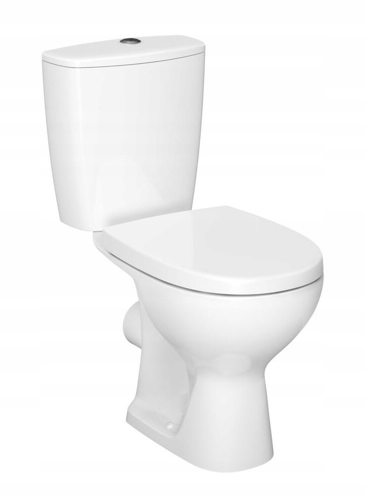WC kombi - Toaleta stojaca s bidetom, biela, keramika