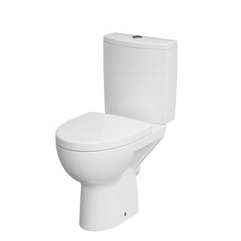 WC kombi - Kompaktná súprava toalety Cersanit City 67 cm cm biela