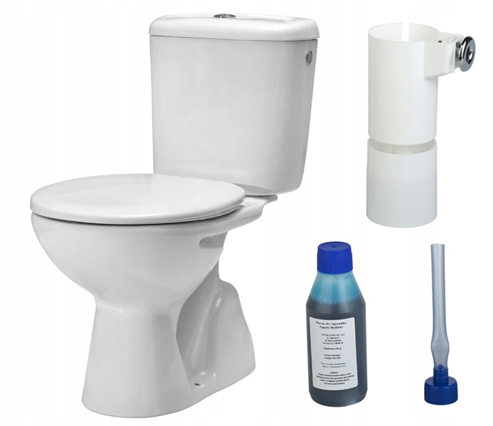 WC misa - Compact Universal Drain + dávkovač + WLn palube