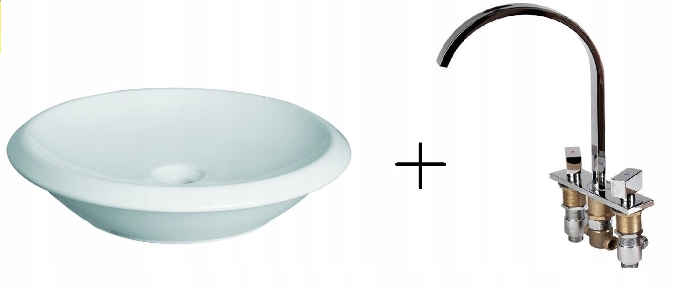 Umývadlo - SET BATÉRIE + SINK vrcholy 3-jamkové vysoko