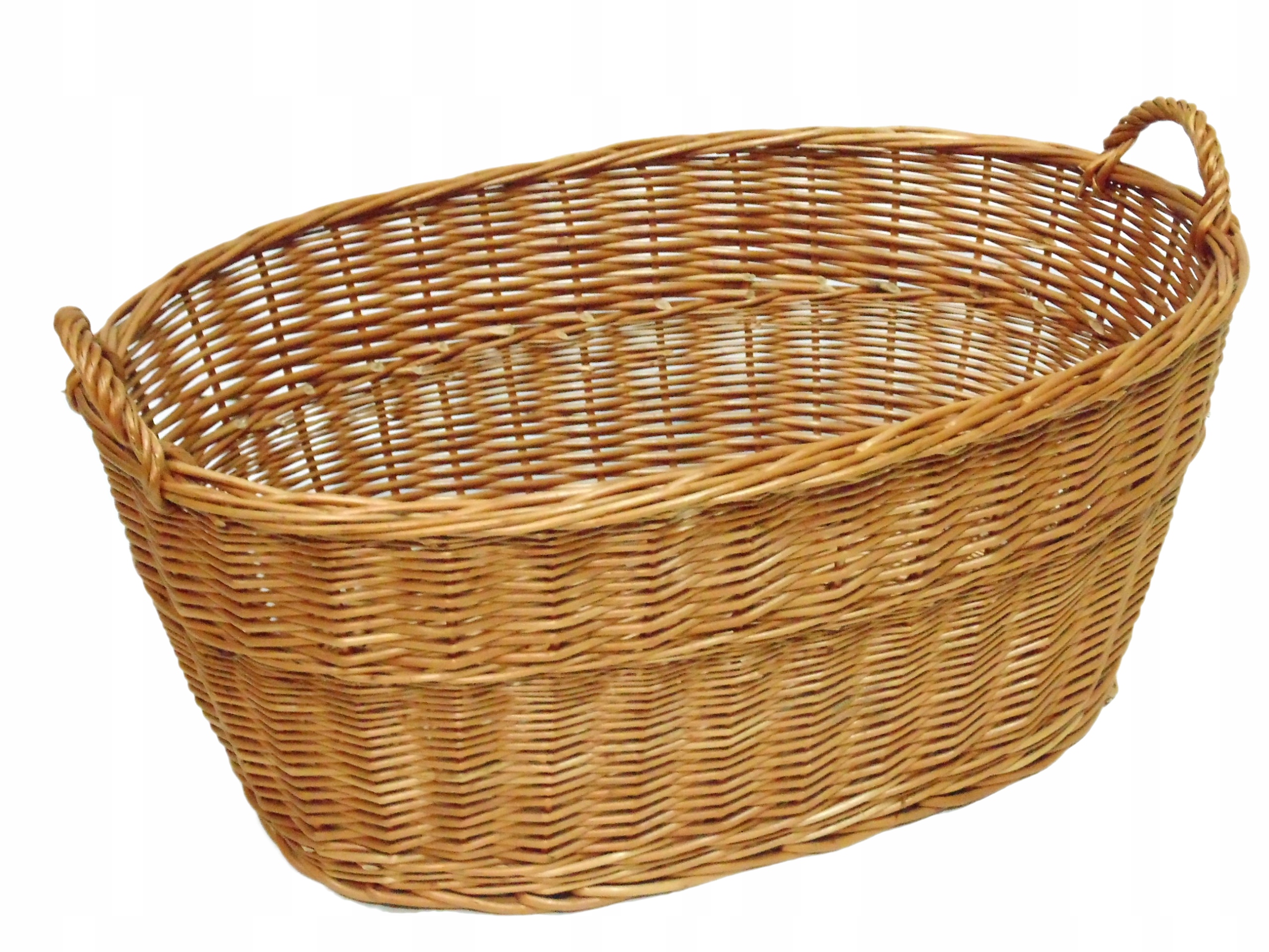 Kôš na bielizeň - Prútený kôš bielizne, obliečky - vaňa 90 cm