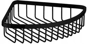 Basket SHOWER MAT BLACK TROJUHOLNÍKOVÉ Omnires