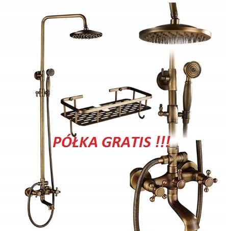 Vaňová batéria - Sprchový batérie Gold sprchový Retro