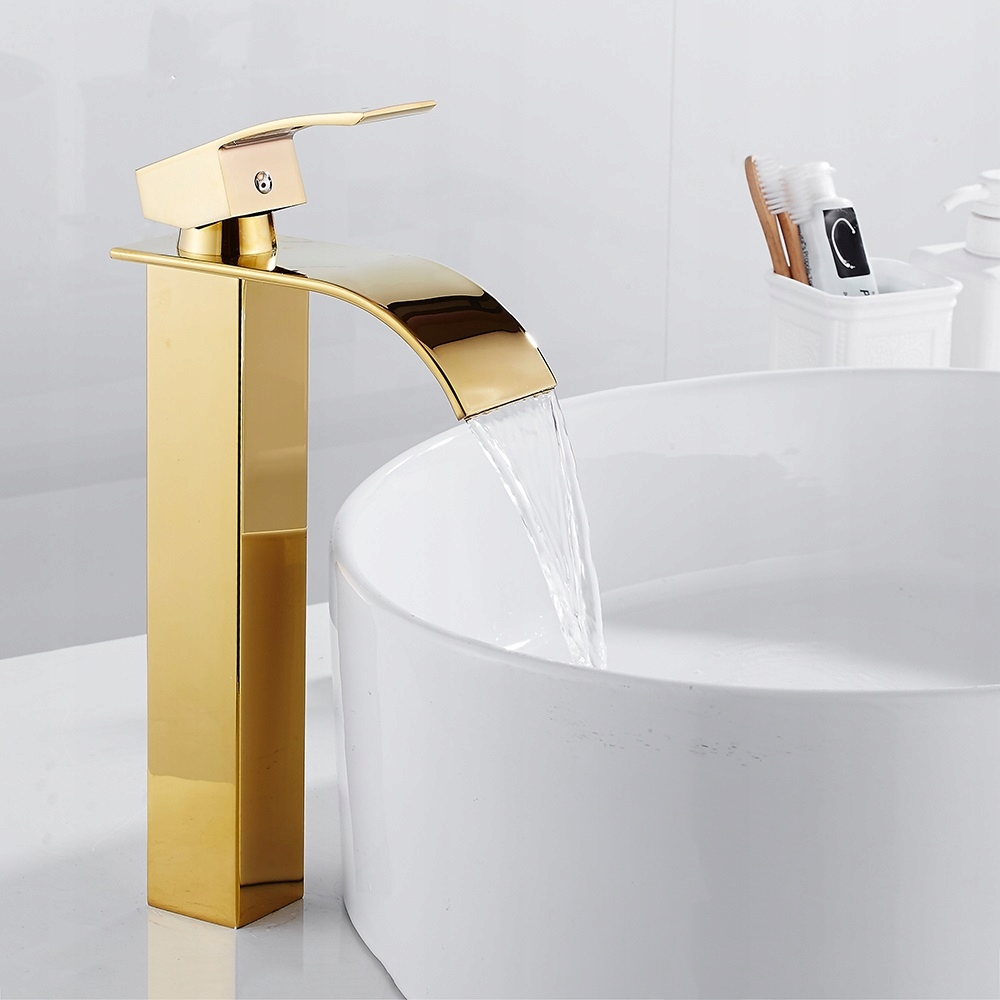 Umyvadlová batéria - TAP kohútik umývadlo GOLD GOLD v8