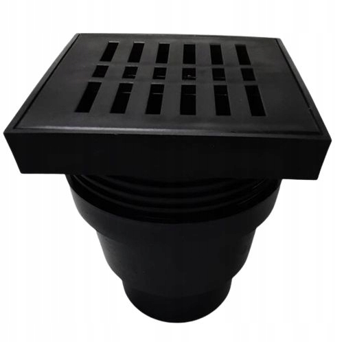 Sprchový žľab odtok - Black Spray Grille PP FI 110 Prosta 15/15