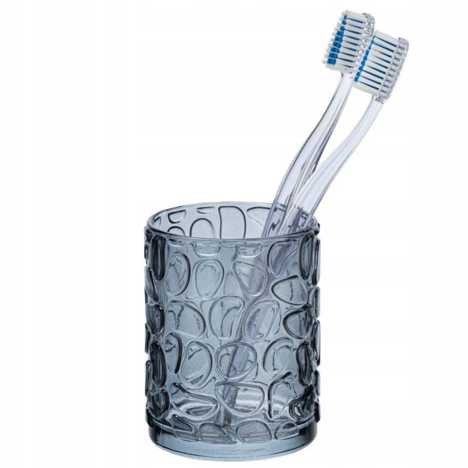 Kúpeľnový organizér -  Vetro Wenko Glass Brush Container