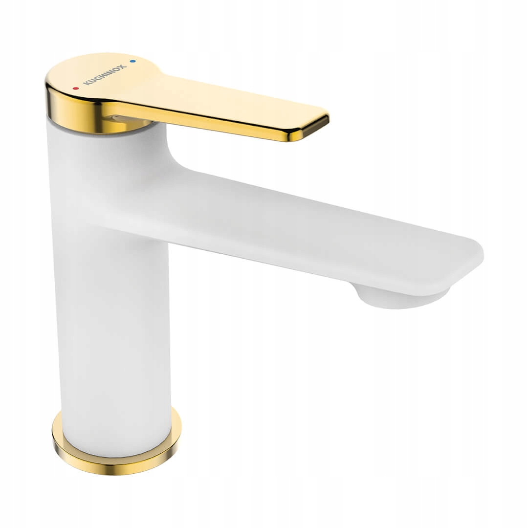 Vaňová batéria so sprchou - Kuchinox Alanis BQI 622G White Washbasin Faucet