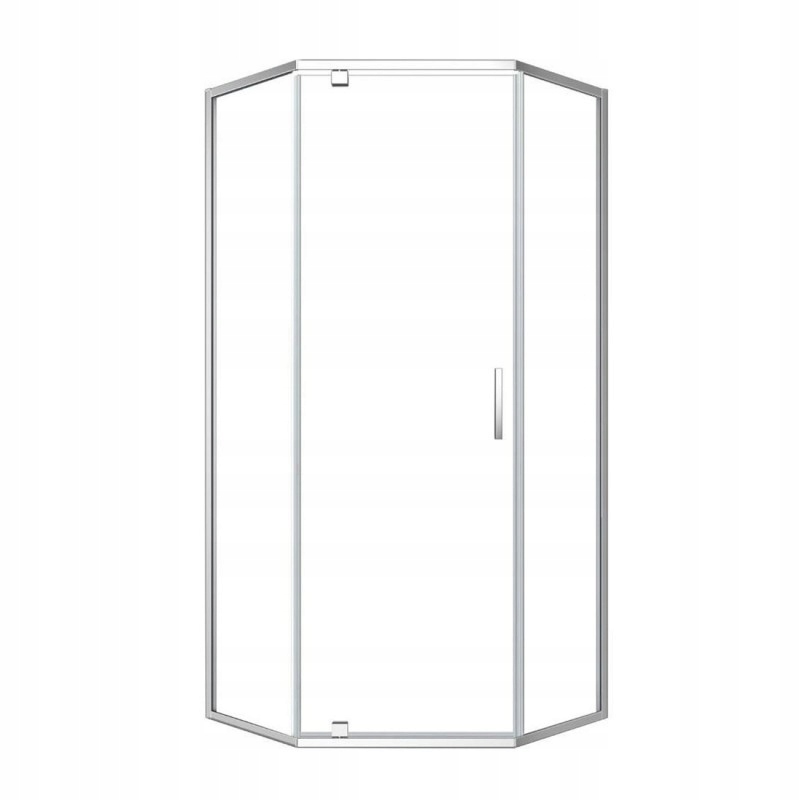 Sprchový kút, kabína - Kabia pentagenická sprcha Cabina XS Chrome 80x80