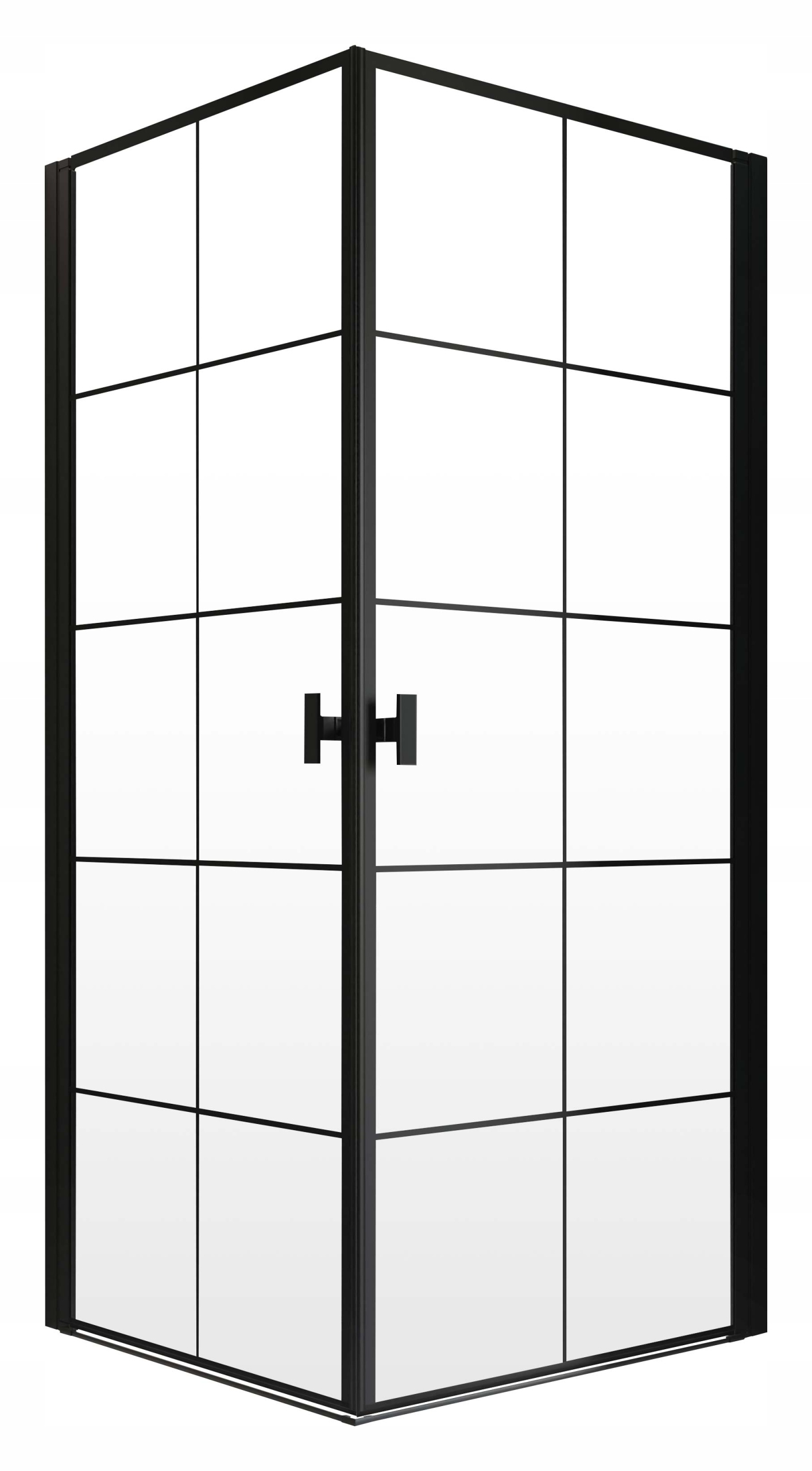 Sprchový kút, kabína - NES 8 Black KDD a Factory Cabin 90x90x200 RADAWAY