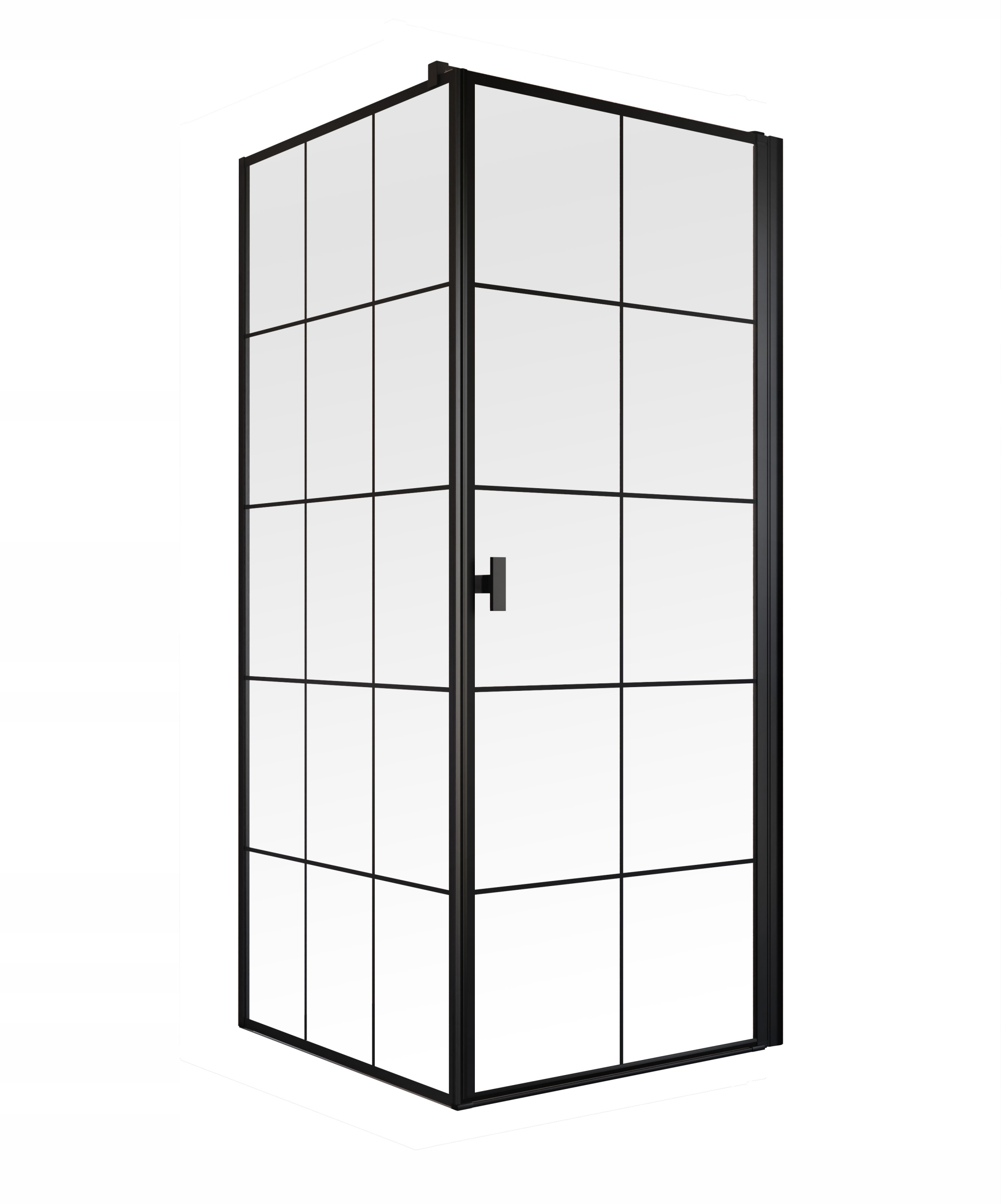 Sprchový kút, kabína - NES 8 Black KDJ a Factory Cabbina 90x90 RADAWAY P