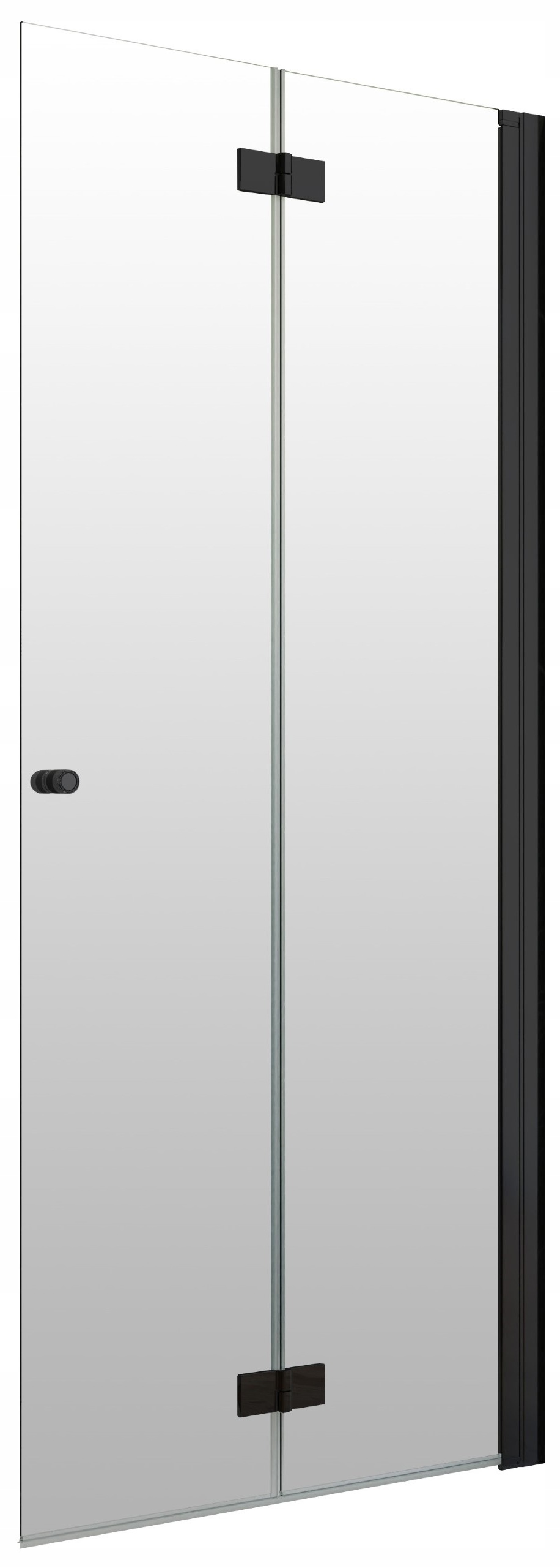 Sprchová zástena - NES Black Walk-in KDD B 100 Kabína