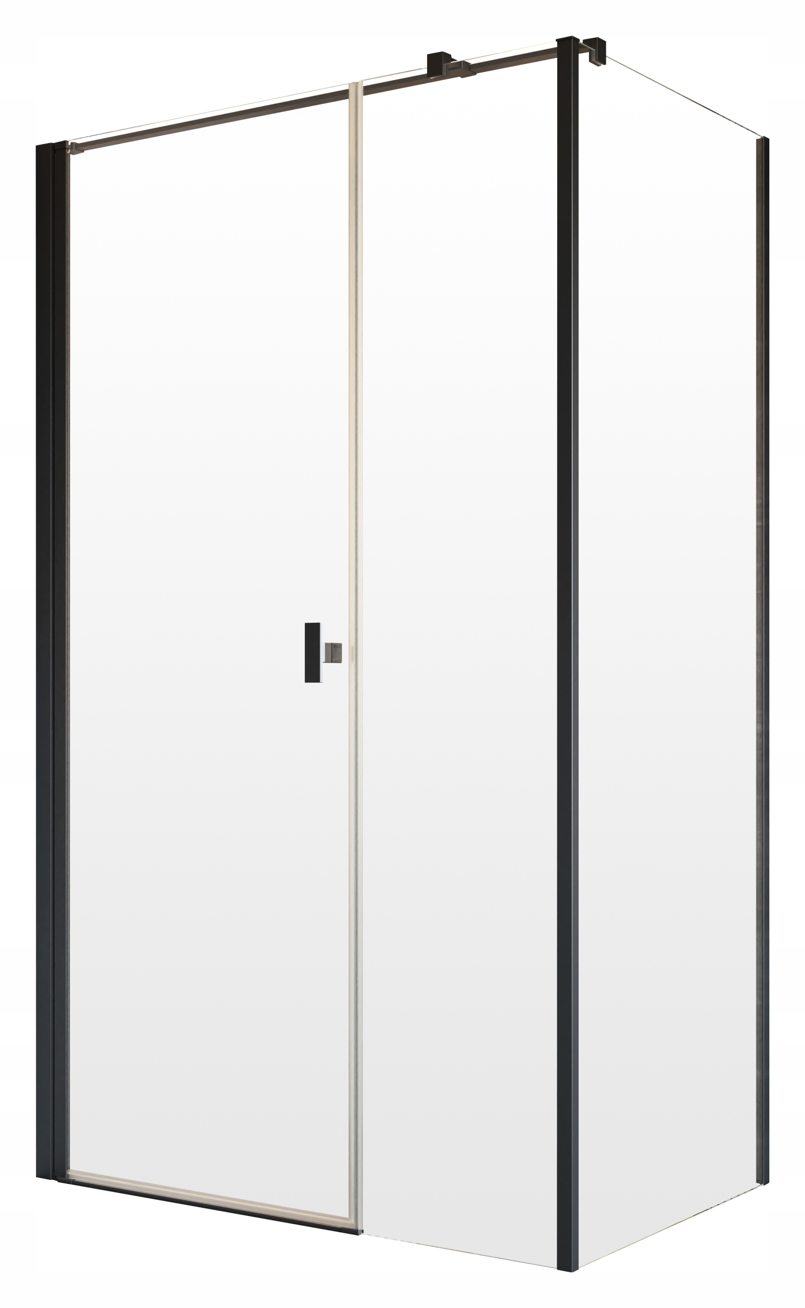 Sprchový kút, kabína - NES KDS a Black Cabin 140x70x200 RADAWAY vľavo