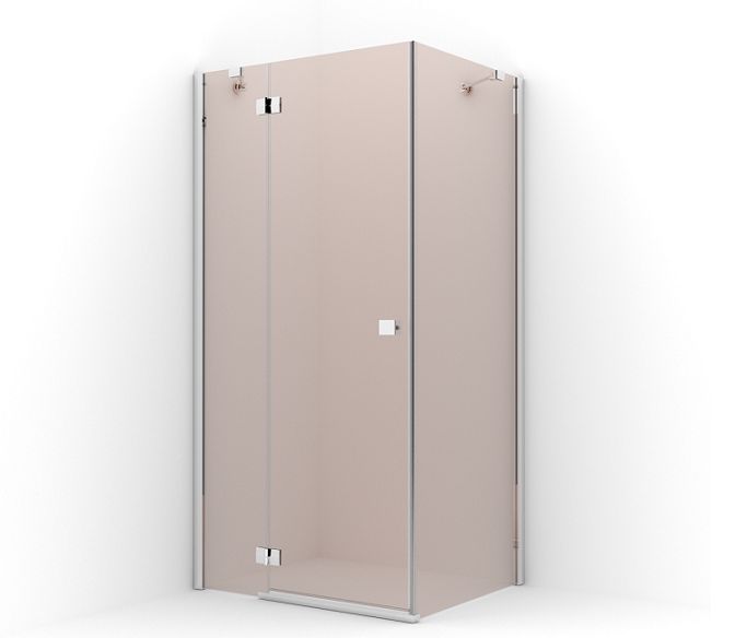 Sprchový kút, kabína - RADAWAY ALMATEA KDJ 80x100 Kabína ľavá hnedá