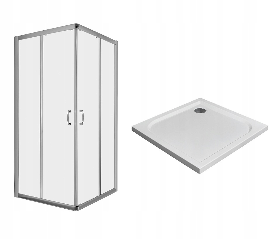 Sprchový kút, kabína - Cabina a Premium Plus C 80x80x190 RADAWAY