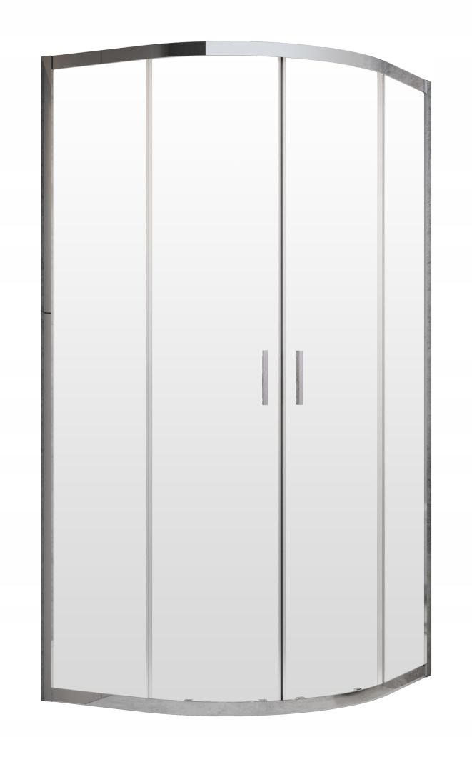 Sprchový kút, kabína - Polovičná rohová kabína 80x90 Clear