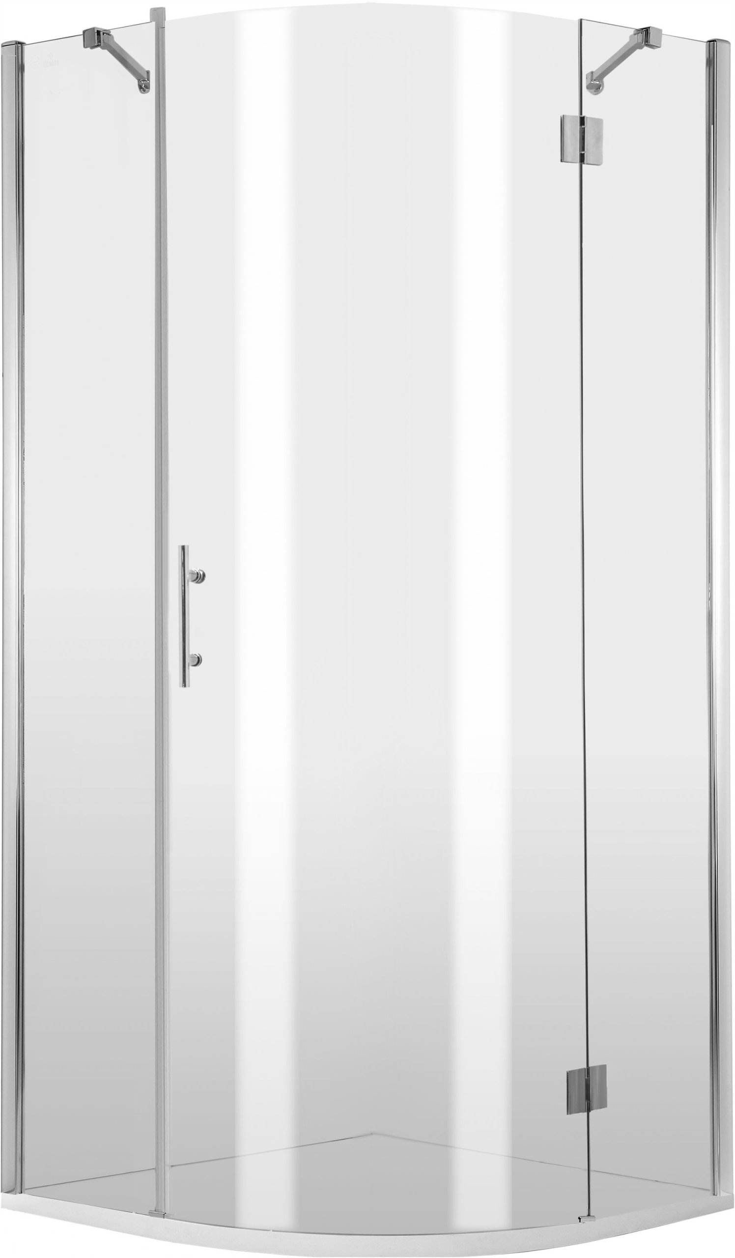 Sprchový kút, kabína - 90 cm práva Abelia, polovičná kabína.