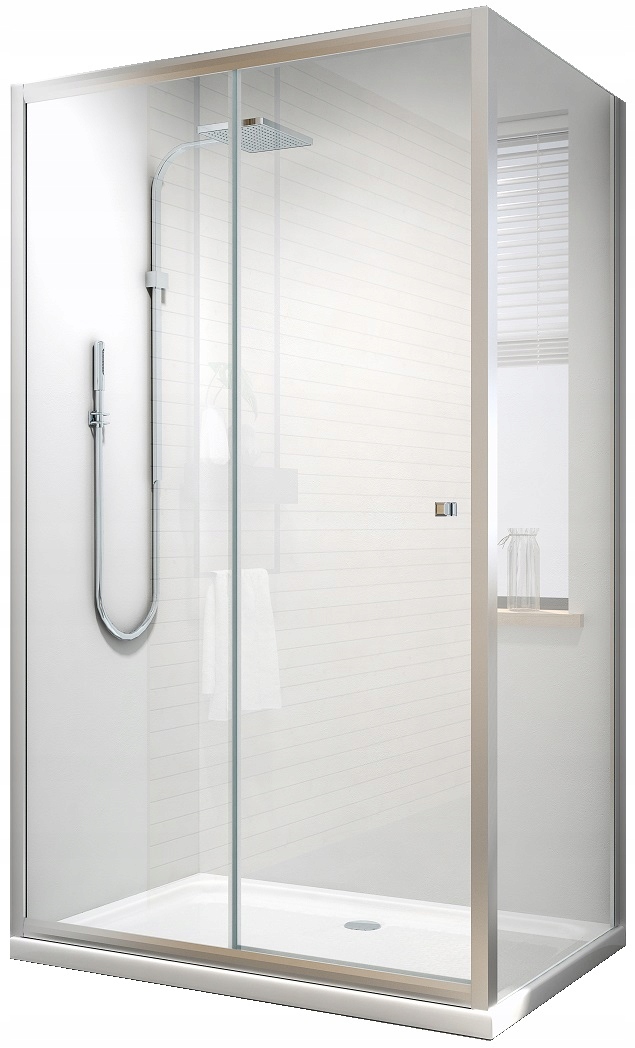 Sprchový kút, kabína - Kópia na sprchovú sprchu 80x100. Posuvné posúvanie 6 mm