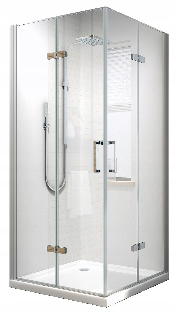 Sprchový kút, kabína - 90x90 skladacie dvere skladacie dvere