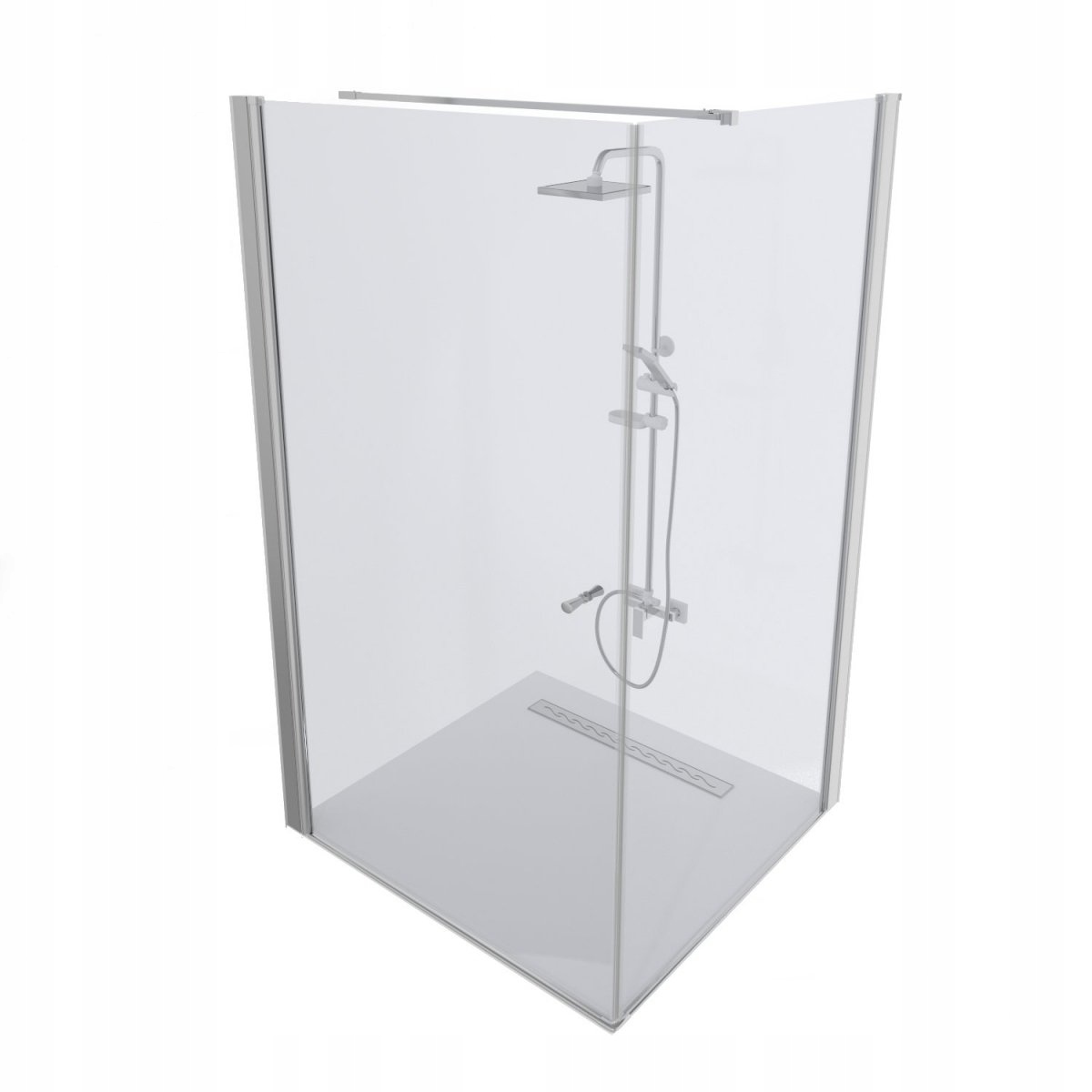 MAXIM 90x90 cm sprchovací kút ľavý