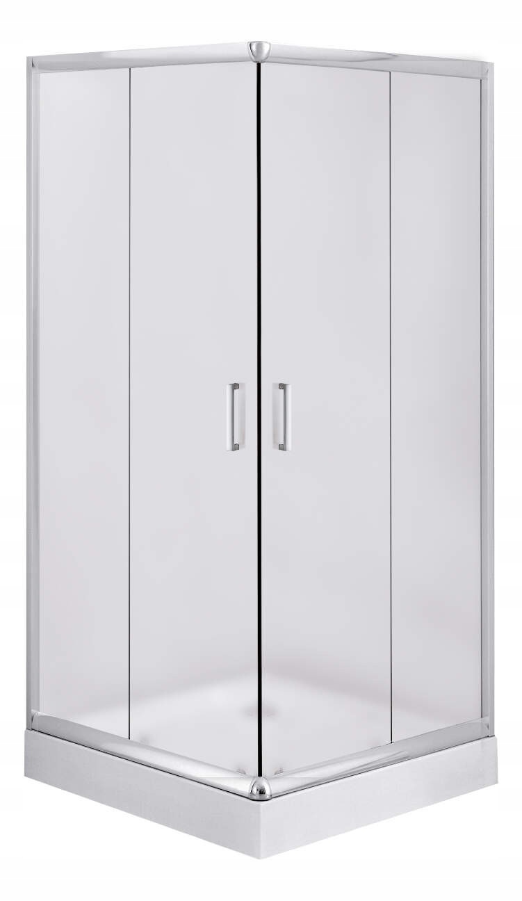 Sprchový kút, kabína - Štvorcová sprchová skrinka 90x90 cm KYC 641K