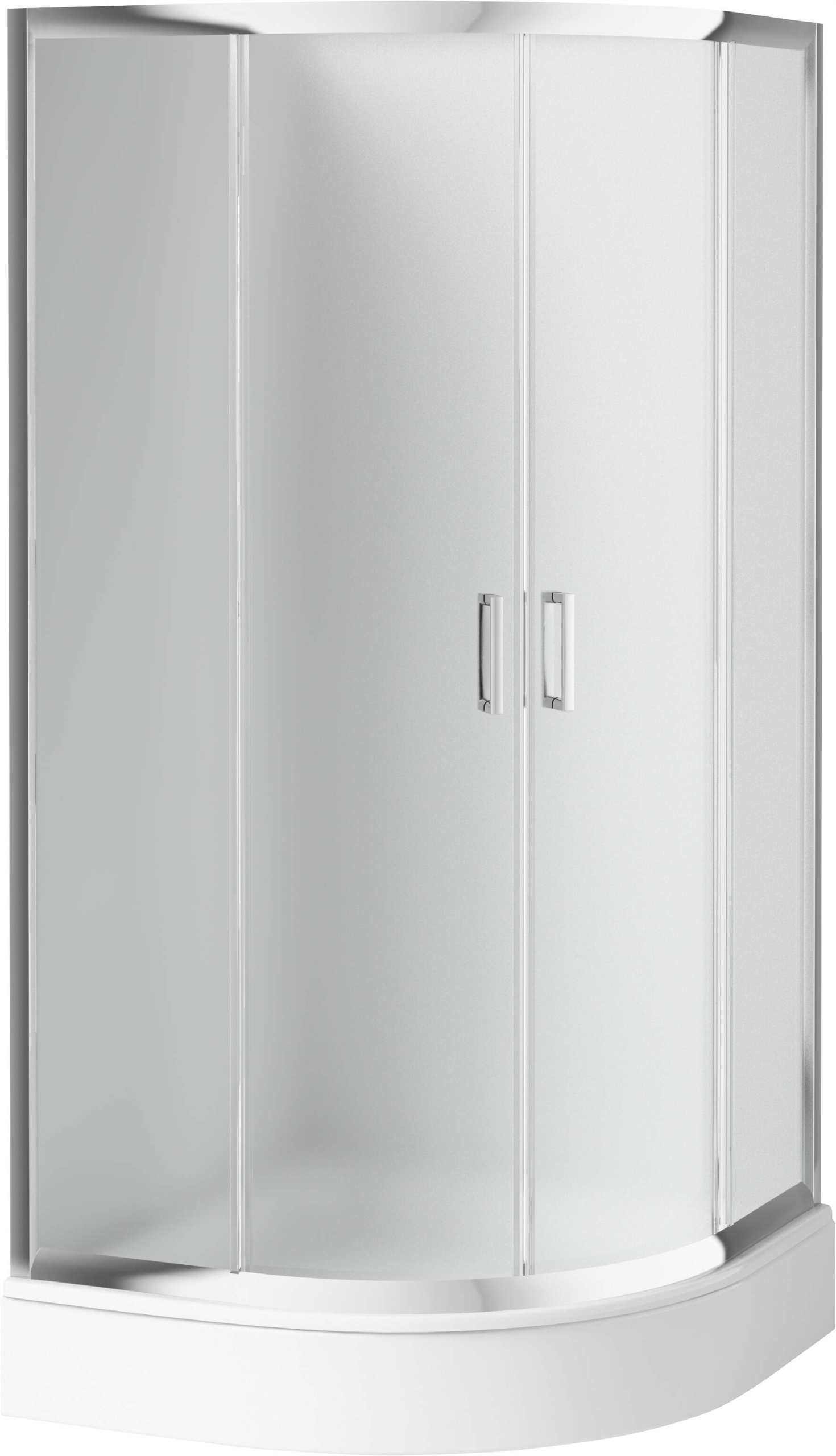 Sprchový kút, kabína - Novellini Kali 90x90 sprchová skrinka