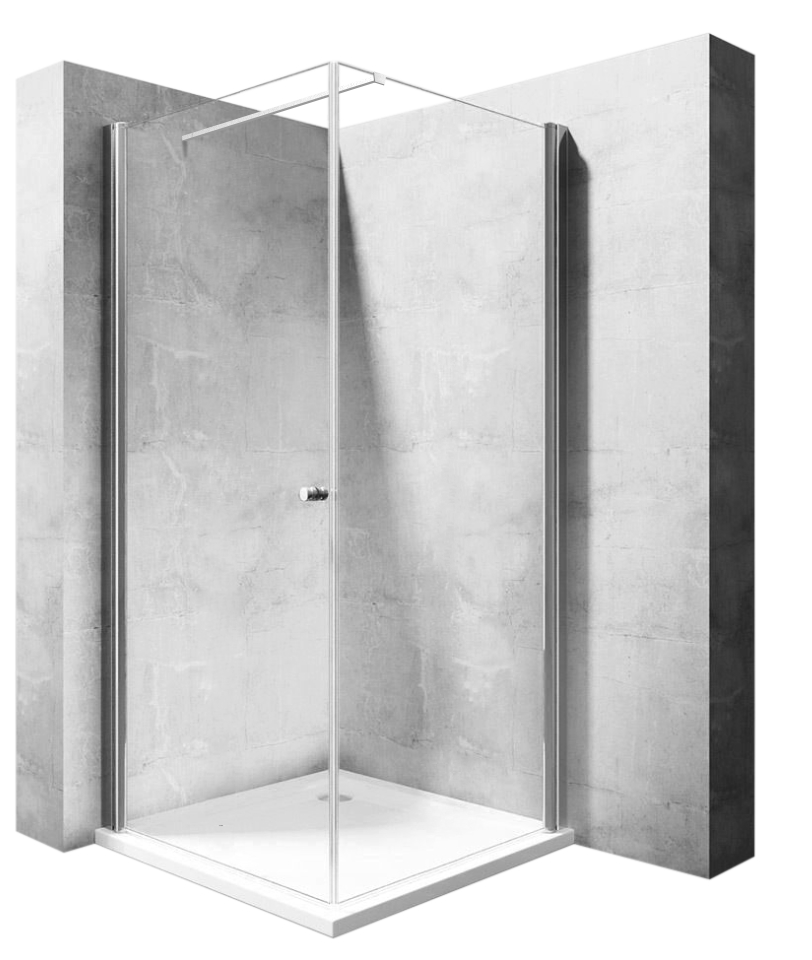 Sprchový kút, kabína - Sklápacia sprchová skrinka maxima 80x80 rea coating