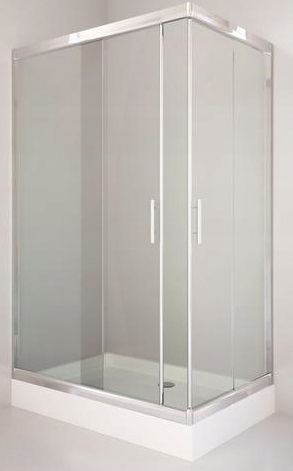 Sprchový kút, kabína - + sprchovací podnos + batéria