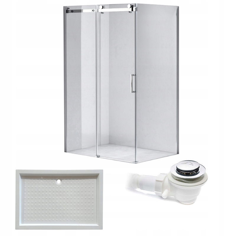 Sprchová skrinka so sprchovacím zápisom 1220x80KZ203C+SXL03E