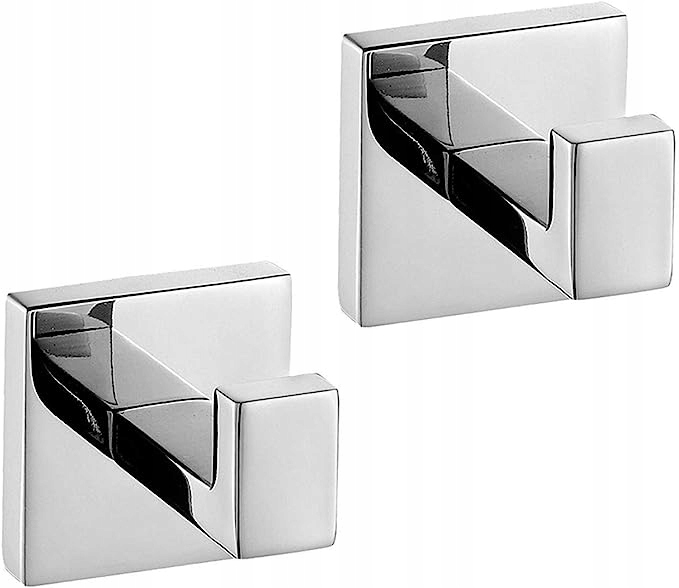 Kúpeľňová sada - KeleLife Universal Hooks kúpeľňa 2 ks Chrome