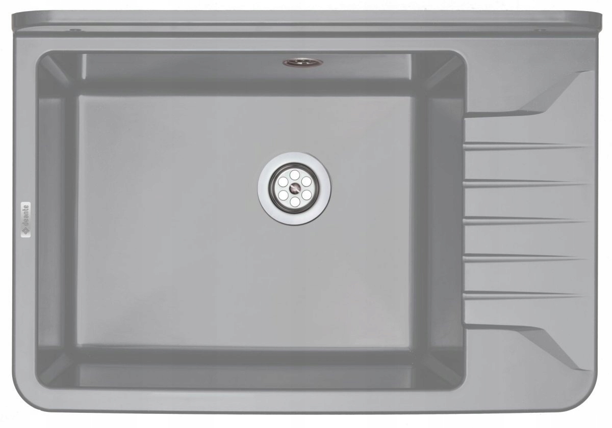 Kuchynský drez - Záhradná úžitková komora 50x34 Gray Zyt_311a