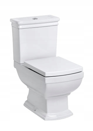 WC misa - WC kompaktné 65x35x79,5 cm, horizontálny odtok, KLEOPATRA