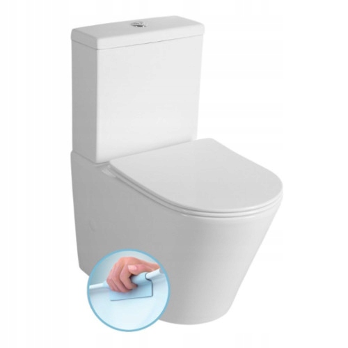 WC misa - Kompakt WC Paco Rimeless Universal s doskou