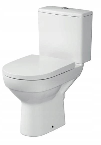 WC misa - Kompaktné WC bez okraja + WC doska s mäkkým zatváraním